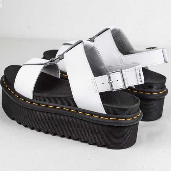 NWT Dr. Martens × FRANCIS LEATHER STRAP SANDALS, Sz 7 - Picture 8 of 10